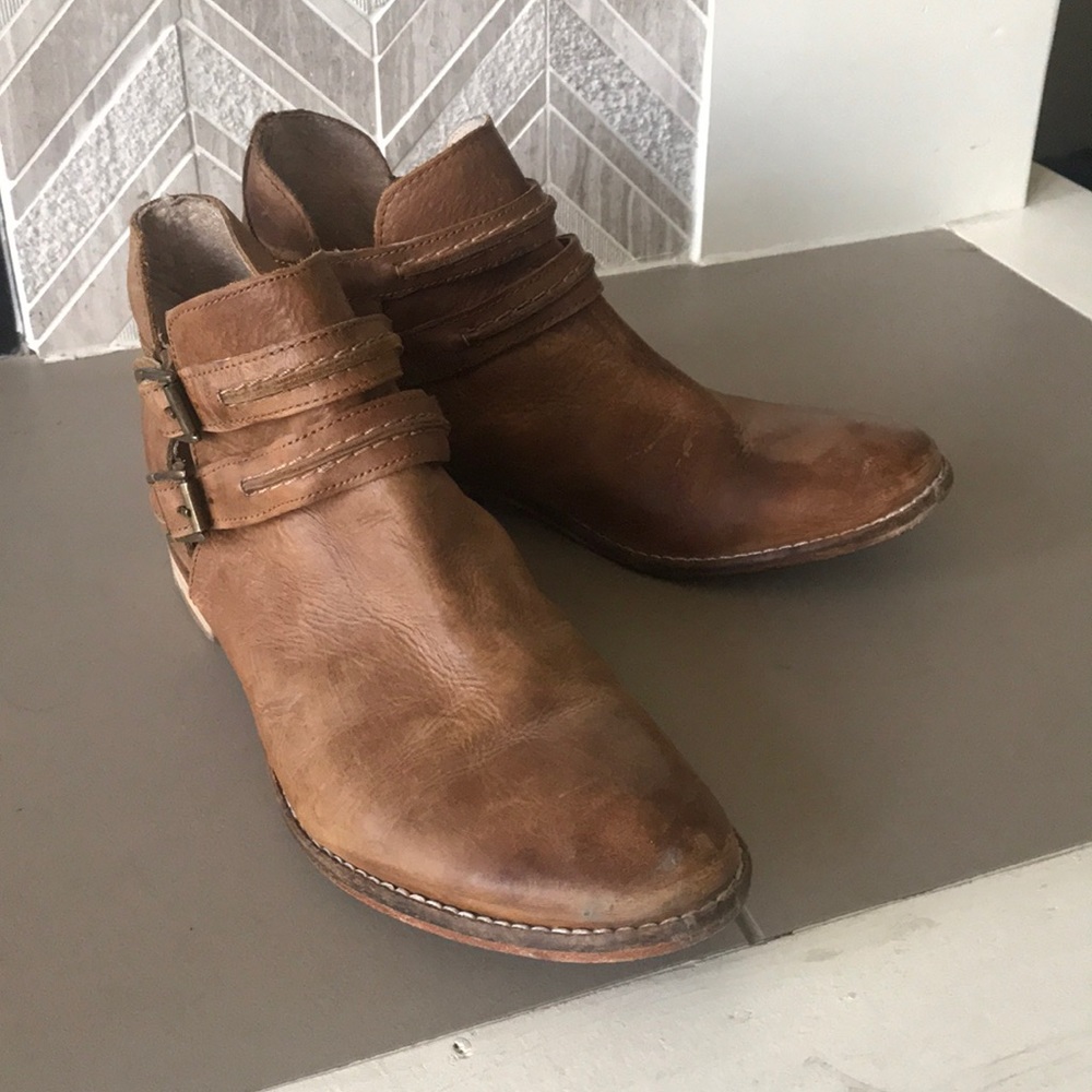 Free People leather booties